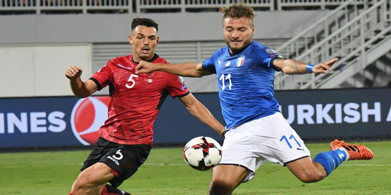 Tổng quan về hai đội bóng italia và đội albania